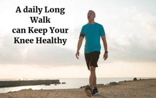 Long walk can keep your knee healthy